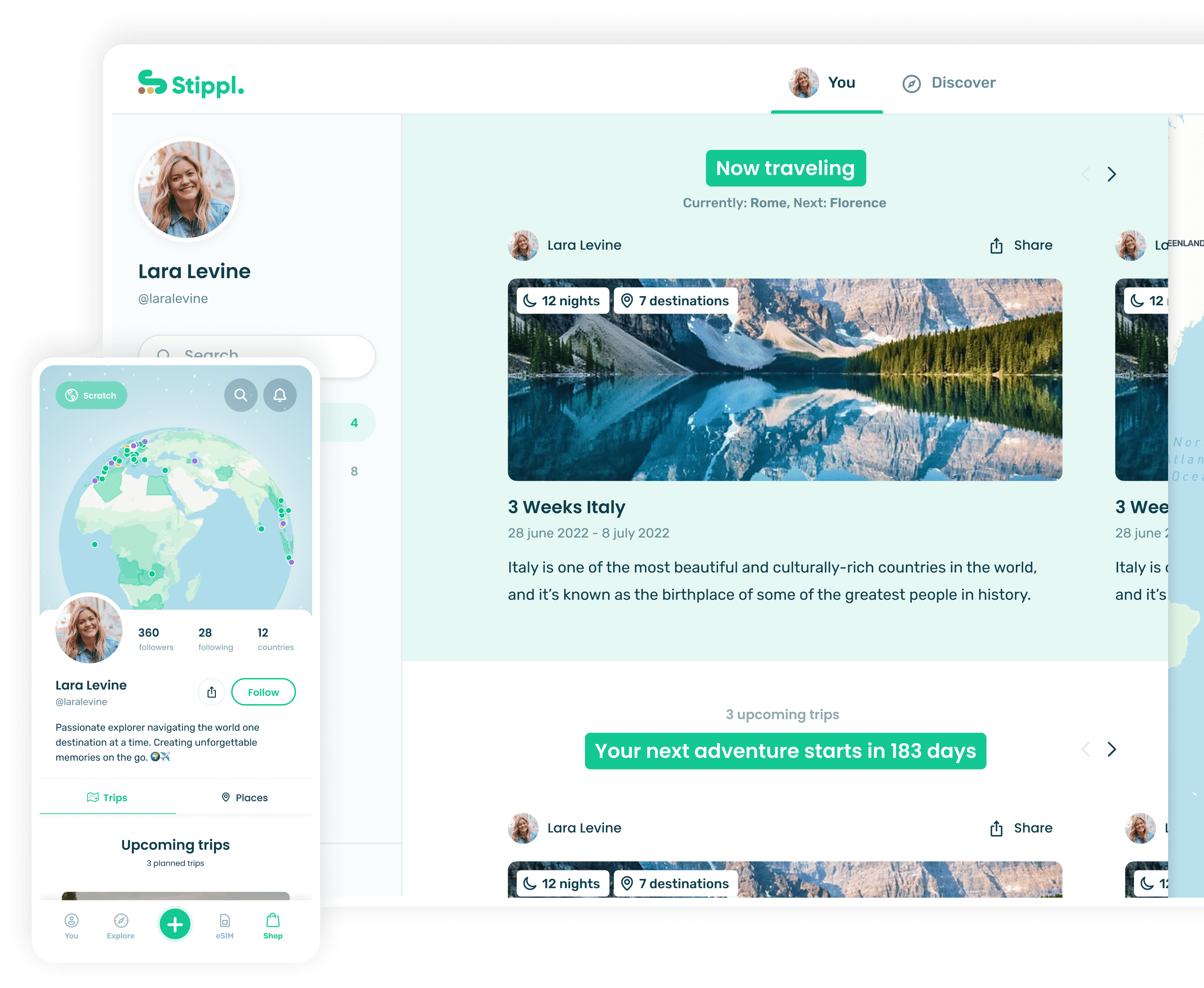 Feature visual
